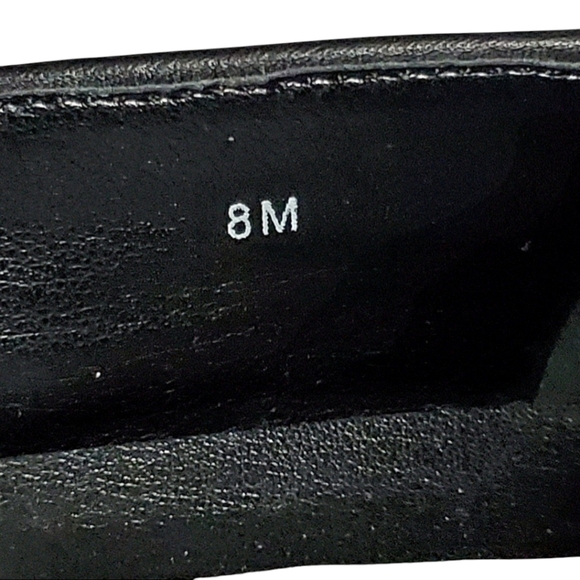 Karl Lagerfeld Authentic Black Leather Loafers Size 8M - Picture 15 of 15